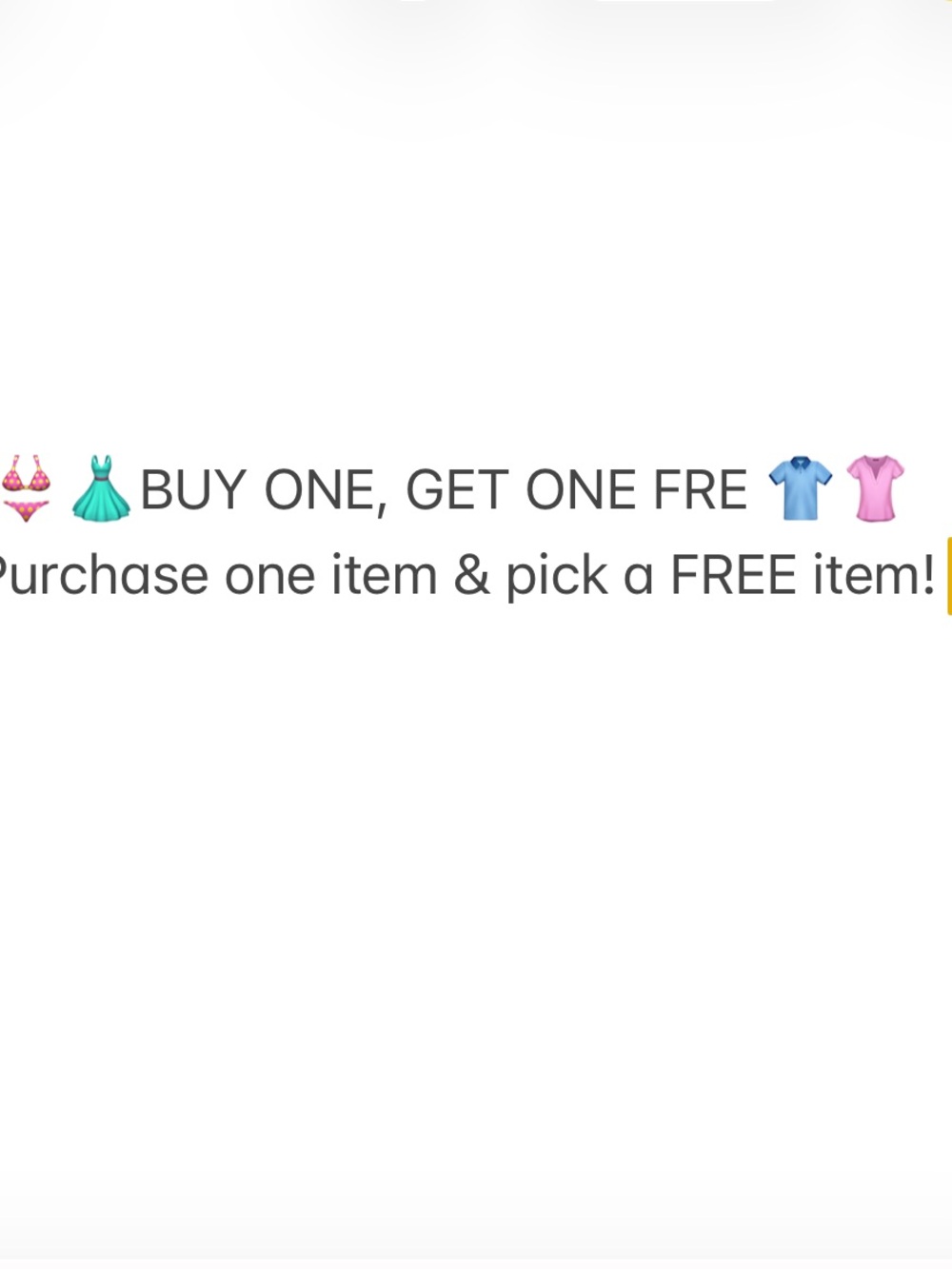 FREE items!